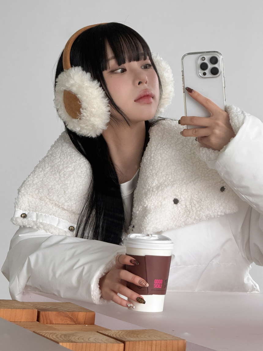 [귀여워요!] 에그푸들뽀글이어그라인이어머프귀마개4color 상세 이미지 17