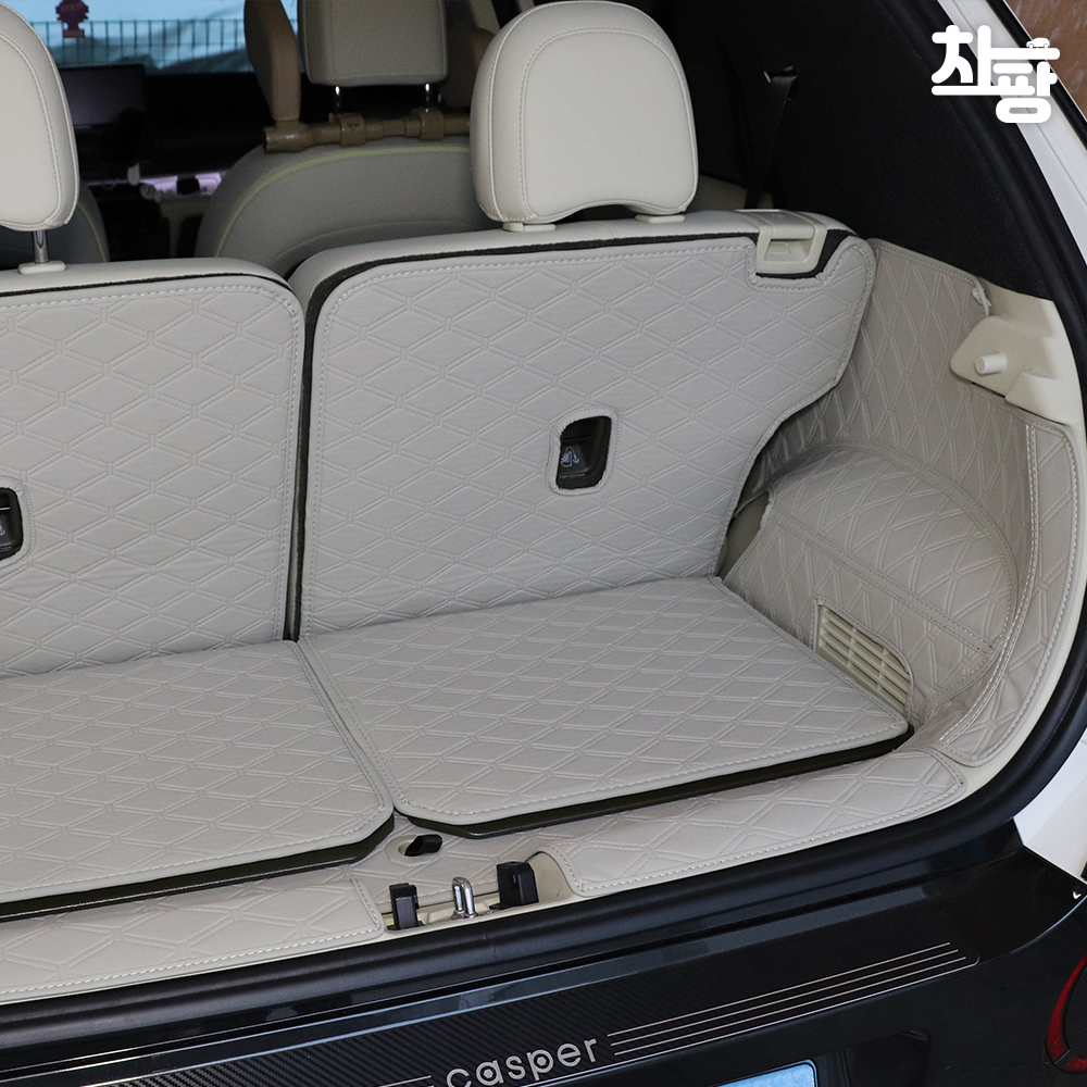 차팡 SUV 트렁크매트 현대 캐스퍼 일렉트릭(EV) 컴포트 유 차박매트 풀커버 - 상세 이미지 4