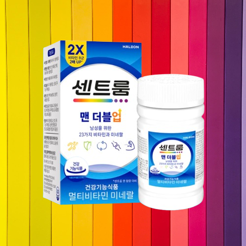센트룸 맨 더블업 멀티비타민 미네랄 영양제 50정X1개 - 상세 이미지 2