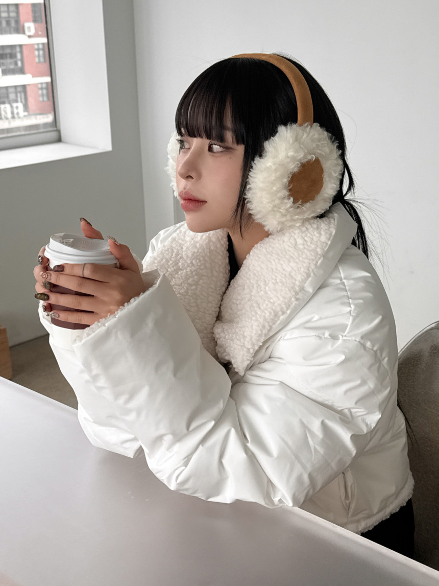 [귀여워요!] 에그푸들뽀글이어그라인이어머프귀마개4color 상세 이미지 13