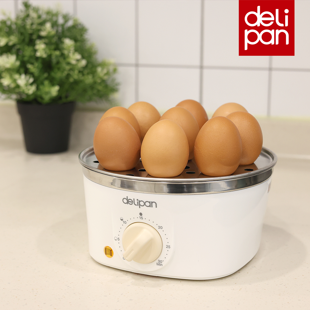 델리팬 올스텐 2단 계란찜기 멀티 쿠커 DEL-C22 (리뉴얼) 호빵 고구마 옥수수