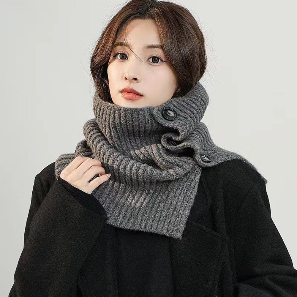 여성 니트넥워머 넥게이터 골프 바바클라바 울 목워머 바라클라바 목토시 발라클라바 - 상세 이미지 4