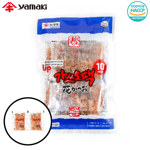 야마끼 소포장 하나 가쓰오부시 가쓰오팩 1g, 10개 - 메인 이미지