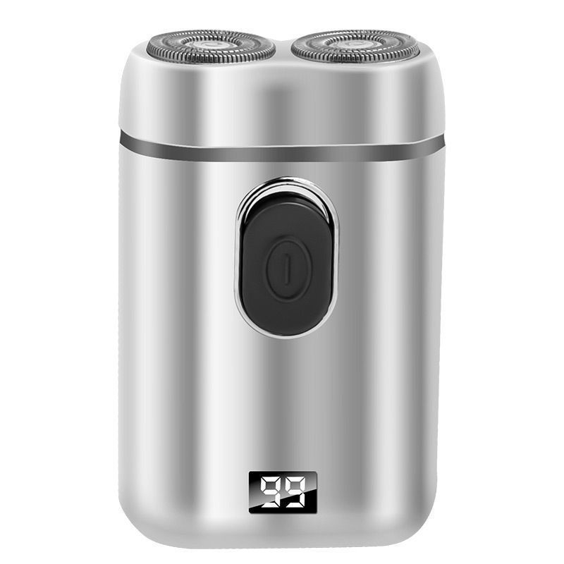 더블 블레이드 전기면도기 여행용 휴대용 남성용 방수 면도기