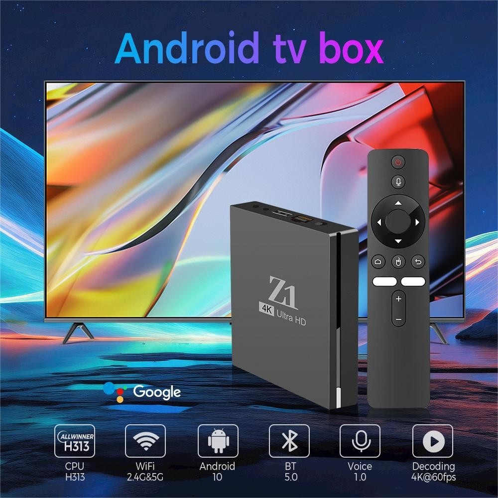 5G 듀얼 밴드 WiFi 블루투스 4K 안드로이드 TV 셋톱박스 TV BOX - 상품 이미지