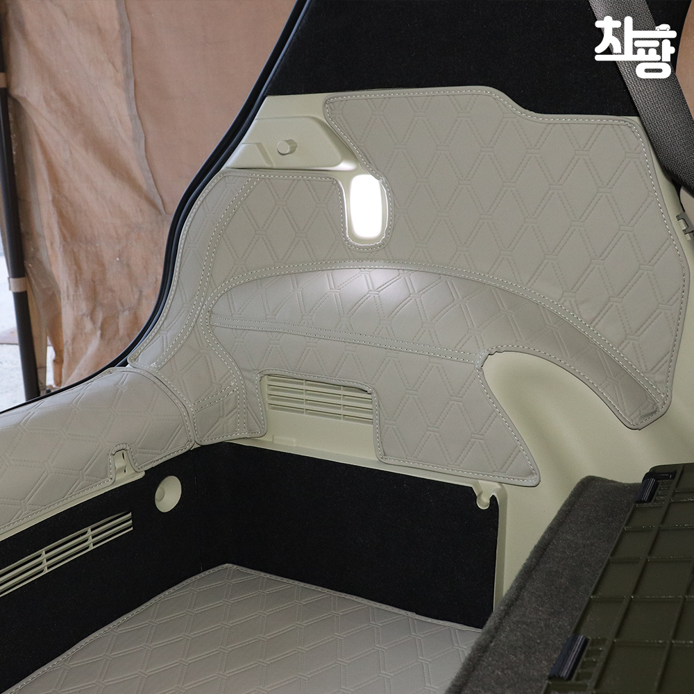 차팡 SUV 트렁크매트 현대 캐스퍼 일렉트릭(EV) 컴포트 유 차박매트 풀커버 - 상세 이미지 5