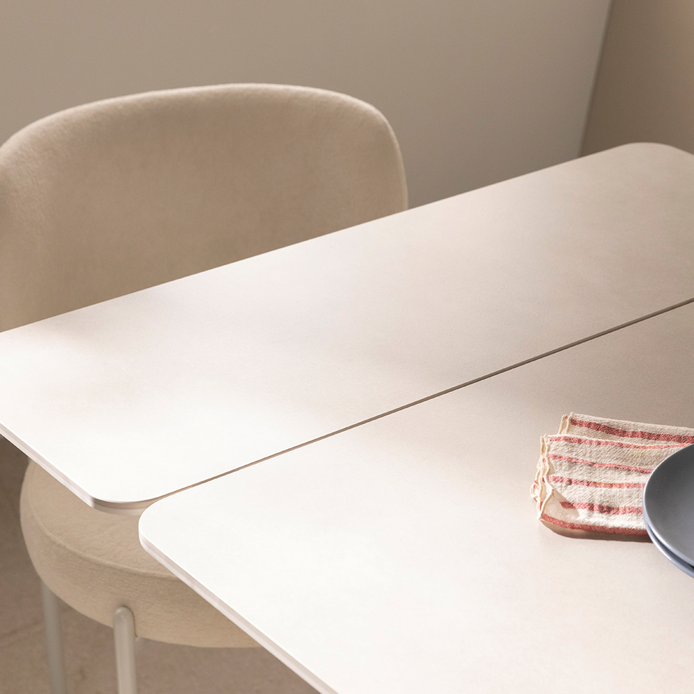 글로리 확장형 세라믹식탁 직사각형 테이블 4인용 8인용 그레이 1400 2000