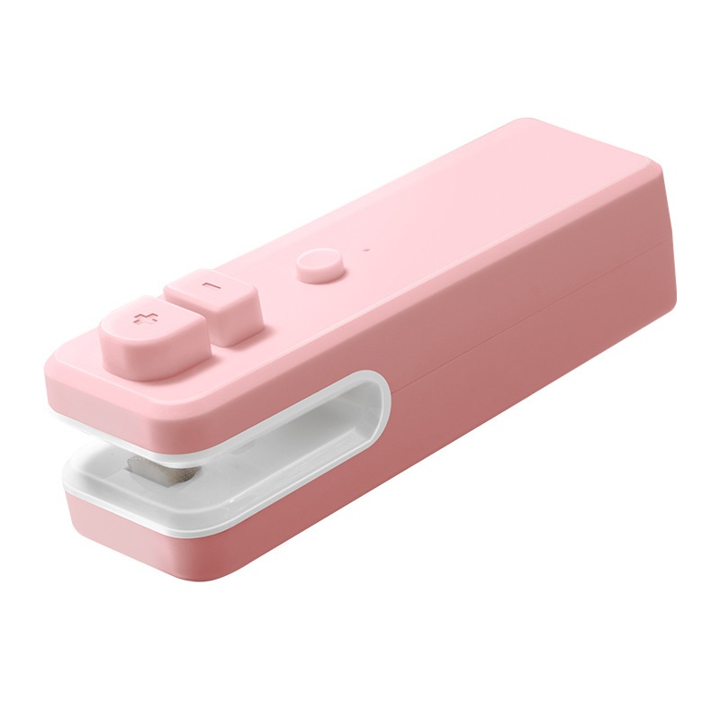 USB 충전식 미니 씰링기계 밀봉기계 올인원 휴대용 오랫동안 신선보관 비닐접착기 - 메인 이미지
