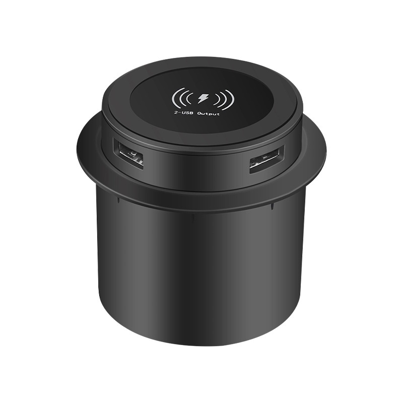 3 in 1 무선 충전기 USB 포트 2개 - 상세 이미지 5