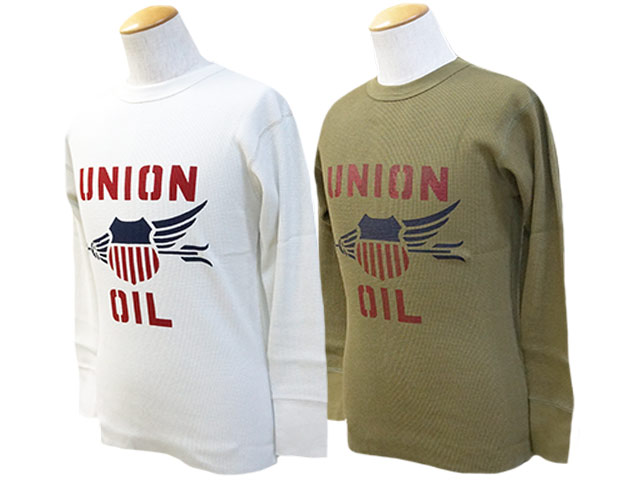 프리휠러스 UNION OIL 유니온 오일 빈티지 와플 써멀 긴팔 티셔츠 2435004 - 상품 이미지