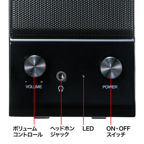 산와 서플라이 SANWA SUPPLY 멀티미디어 스피커 MM-SPL14BKN - 상세 이미지 4