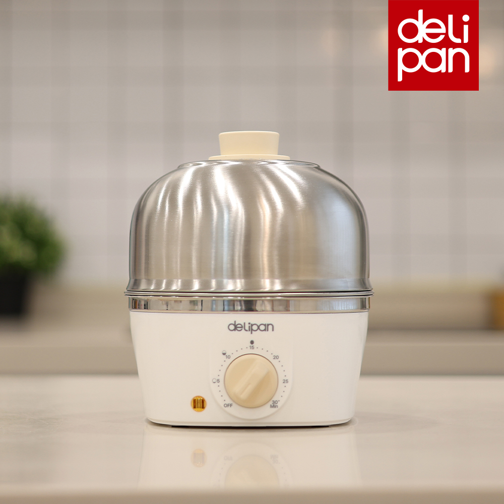 델리팬 올스텐 2단 계란찜기 멀티 쿠커 DEL-C22 (리뉴얼) 호빵 고구마 옥수수