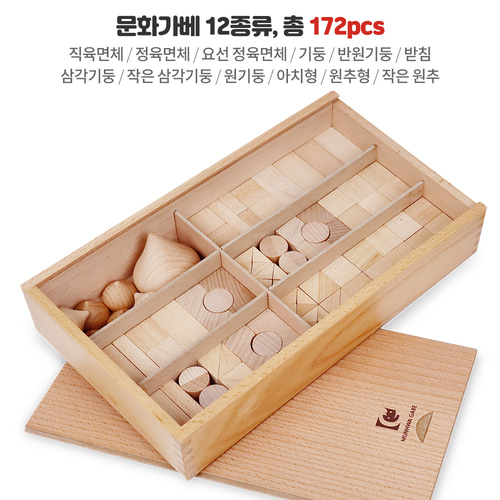 몬테소리 문화영역 가베 세계+우리나라 문화카드 세트 엄마표 이미지 6