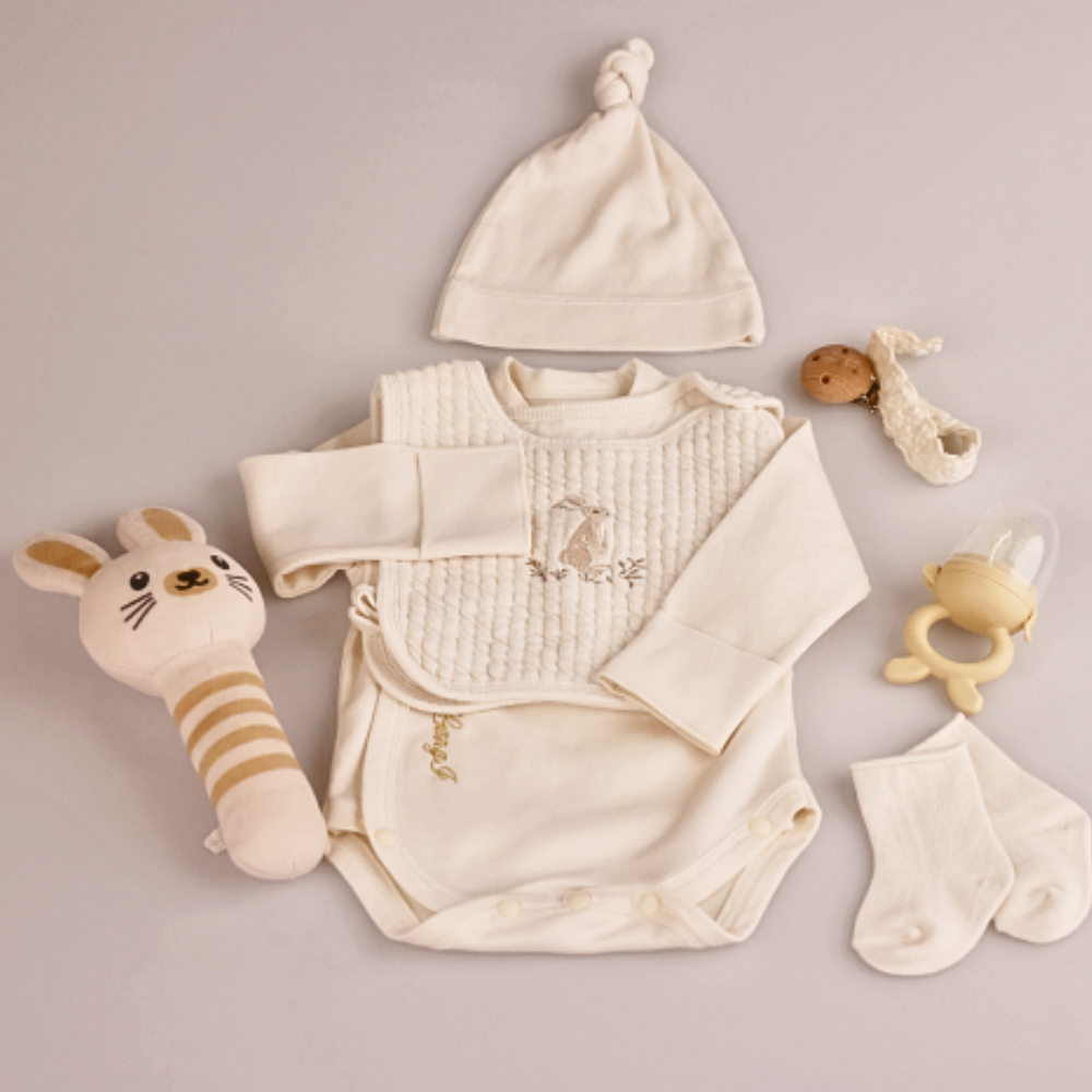 태명 자수 유기농 배냇저고리 오가닉 배냇슈트 수트 출산축하선물 세트 베넷저고리 겨울