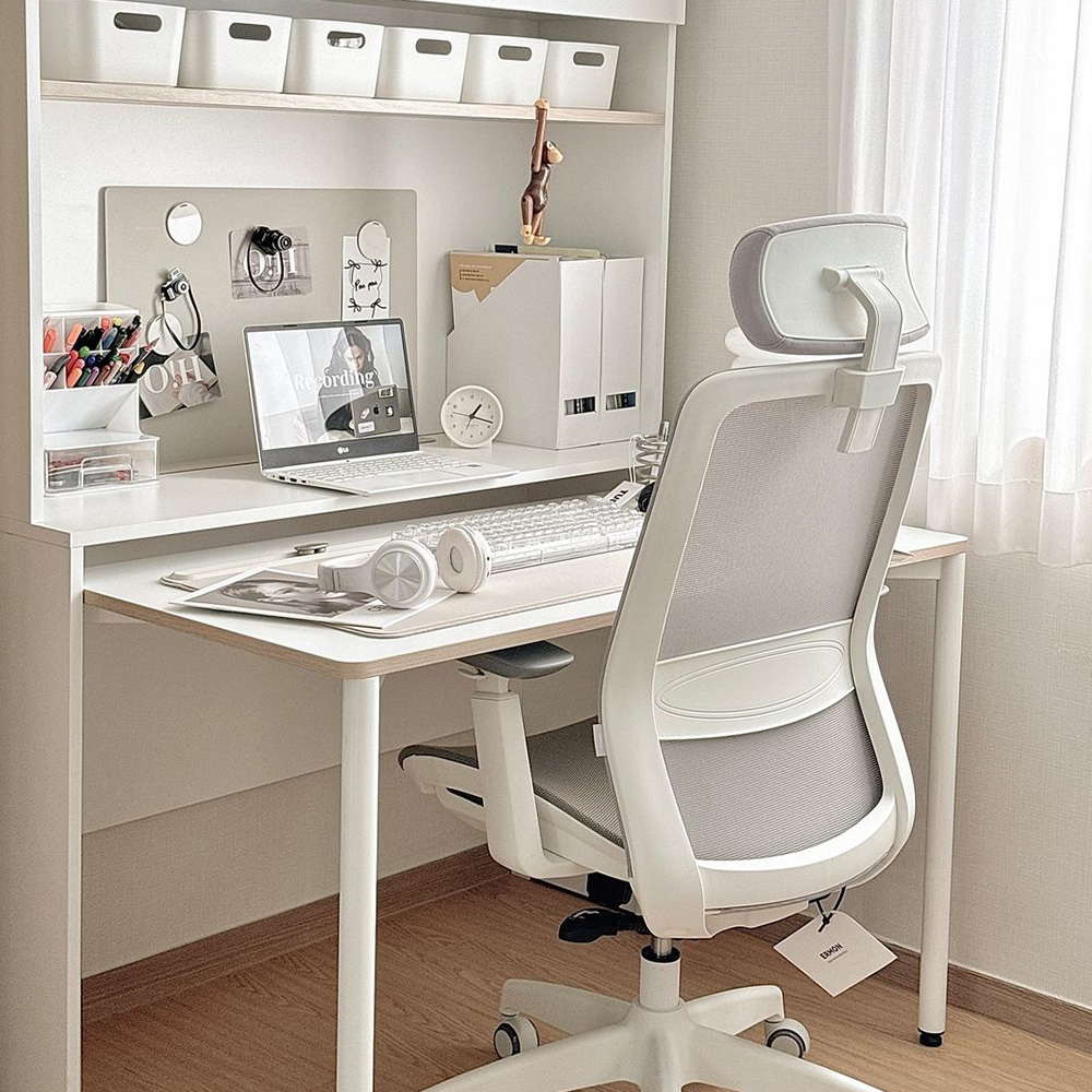 에르먼 S50 PRO AIR 국내생산 풀메쉬 책상 사무실 학생 허리편한 컴퓨터의자