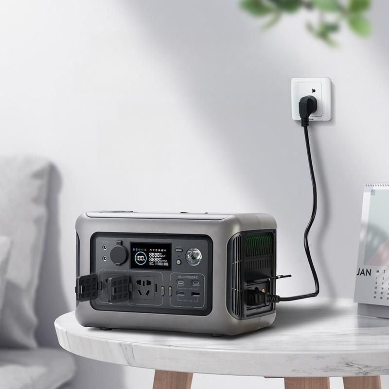 ALLPOWERS 고출력 600W 파워뱅크 실외전원장치 - 메인 이미지