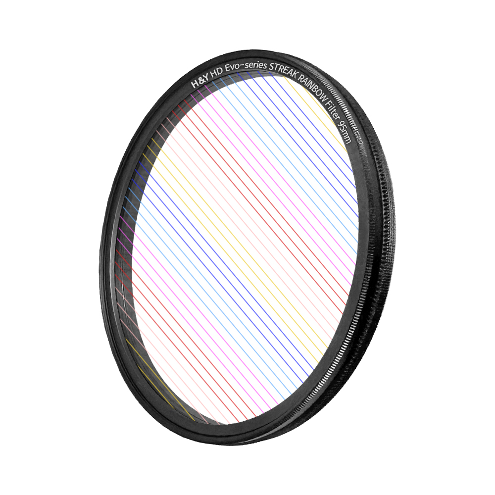 HNY HD Evo 레인보우 스트릭 필터 조명 플레어 효과 95mm - 상세 이미지 3