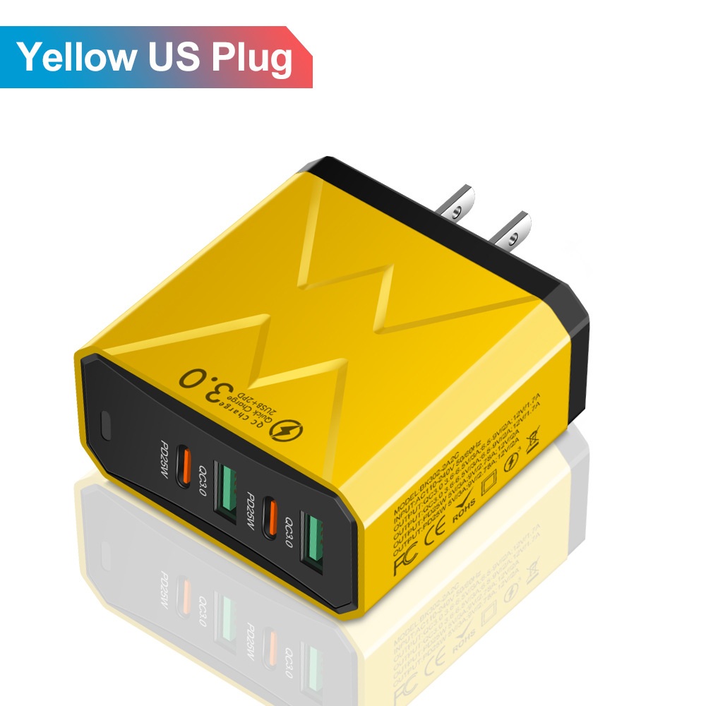 토탈 2USB+2PD 4포트 한국형 220V 멀티 고속충전기 100W 이미지 6