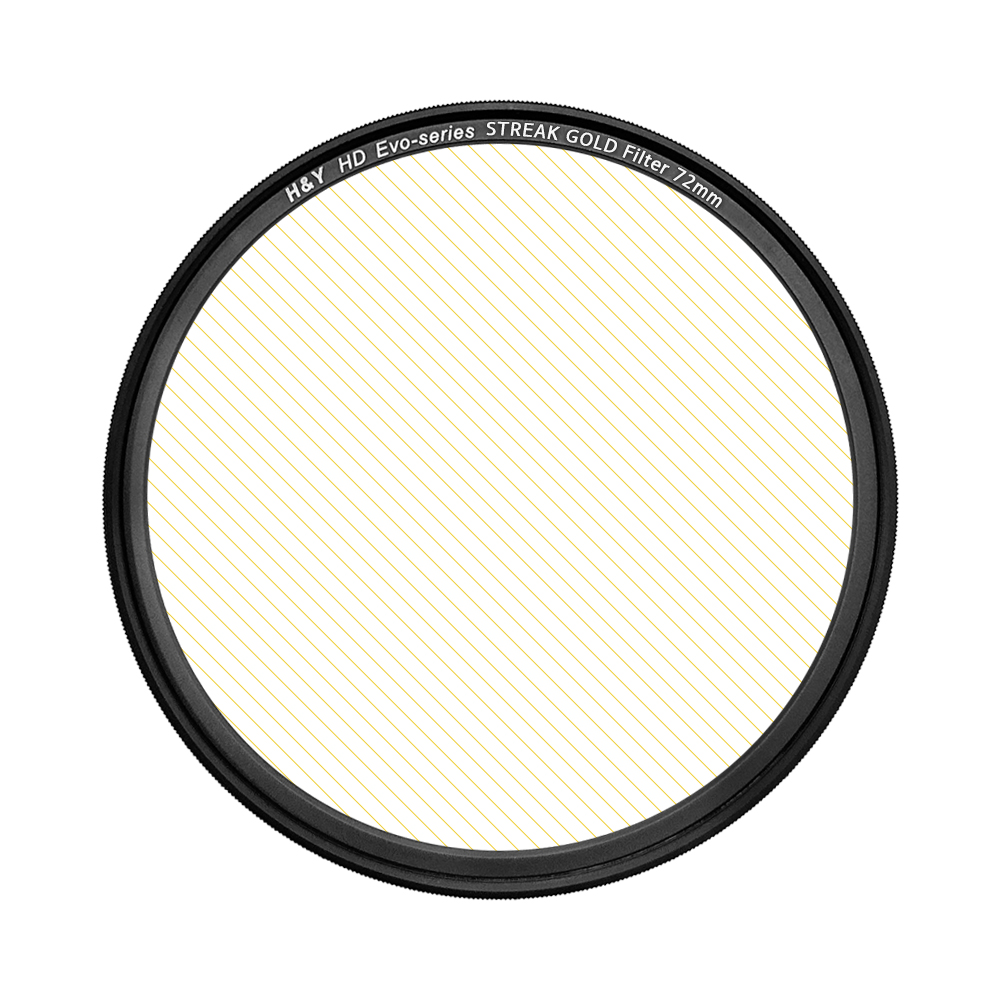 HNY HD Evo 골드 스트릭 필터 조명 플레어 효과 72mm - 상세 이미지 2