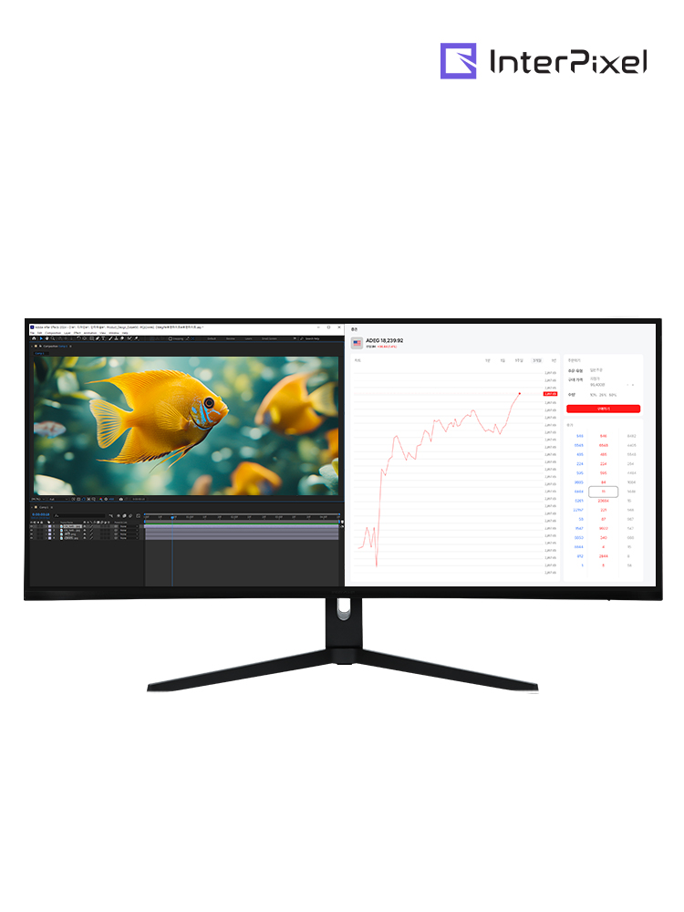 [예약판매] 인터픽셀 IPU4010 나노IPS 5K 75Hz 리모컨 C타입 모니터 100~102cm(40인치), 무결점 - 상세 이미지 2