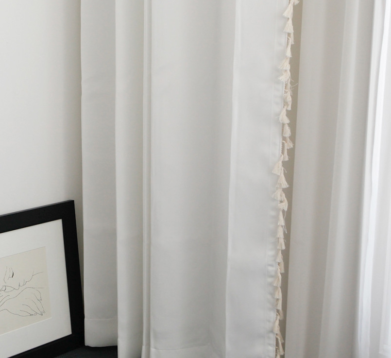 바이아미 풀달 암막 테슬 거실 맞춤 제작 커튼 방한 방풍