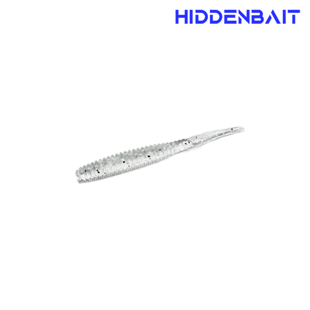 히든베이트 스콜 아징 볼락웜 루어웜 송어웜 002 CLEAR RED, 5cm(2인치) - 상세 이미지 2