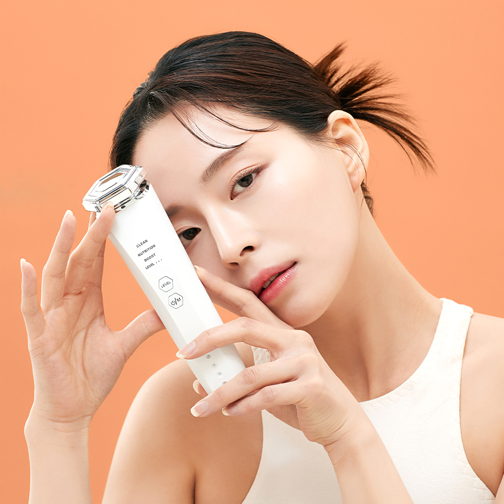 펄케어 NEW 화이트진 프로 갈바닉 마사지기 화장품 흡수 부스터 홈케어 뷰티 피부 관리기 - 상세 이미지 3