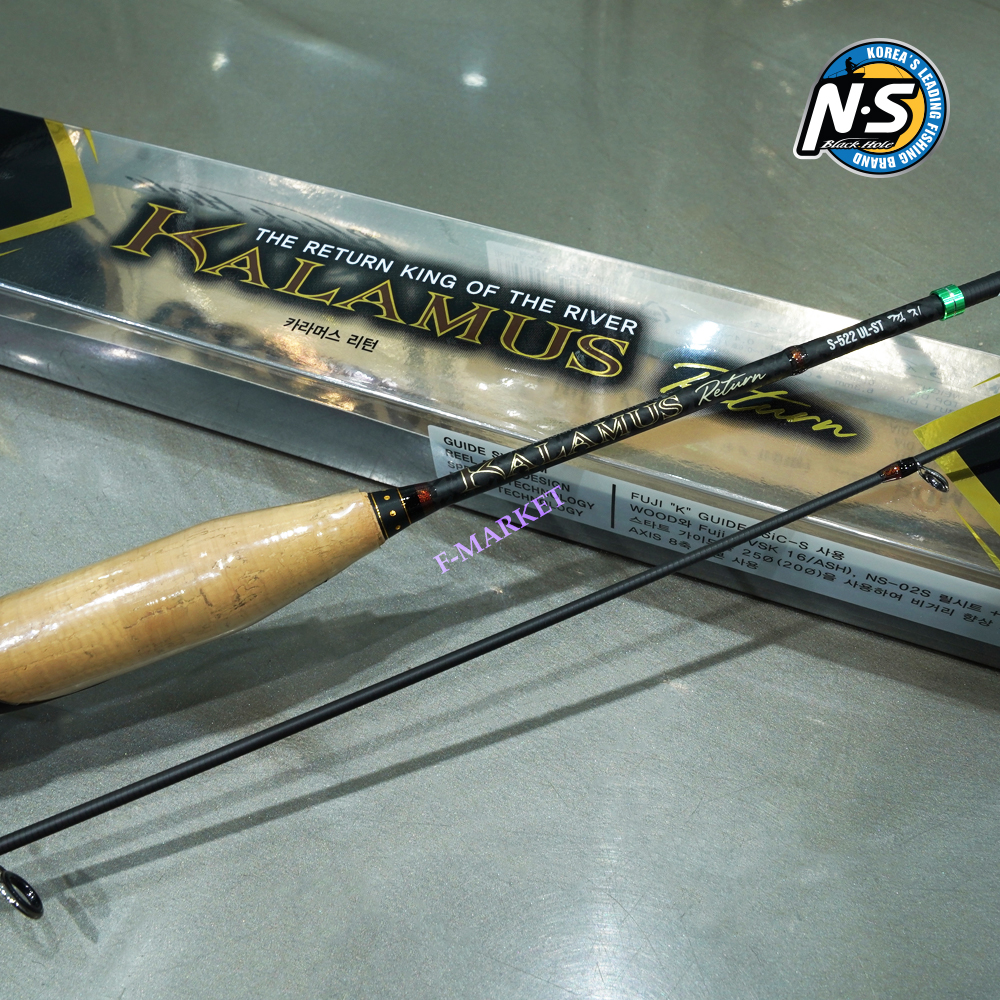 NS 카라머스 리턴 쏘가리 꺽지 낚시대 S-522UL-ST, 1.57m - 상품 이미지