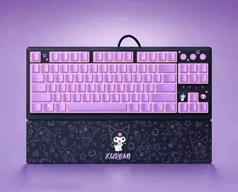 Razer 레이저 쿠로미 에디션 RGB 게임용 유선 키보드 - 상품 이미지