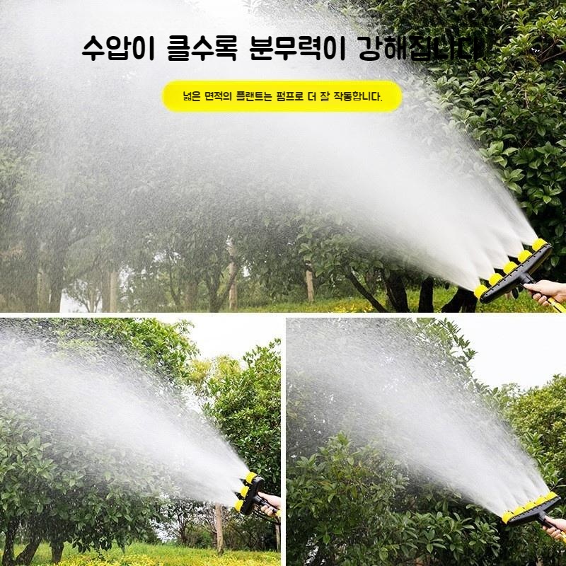 초강력 초광역 분사 수도꼭지 헤드 농장에 물주는 호수 - 상세 이미지 2