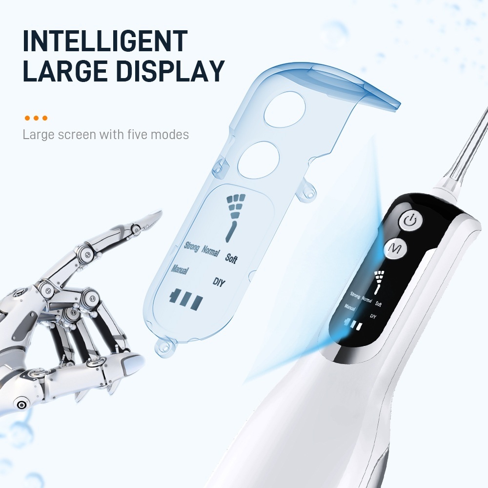 FDA 인증 대용량 전동 구강 세정기 2000mAh - 상세 이미지 3