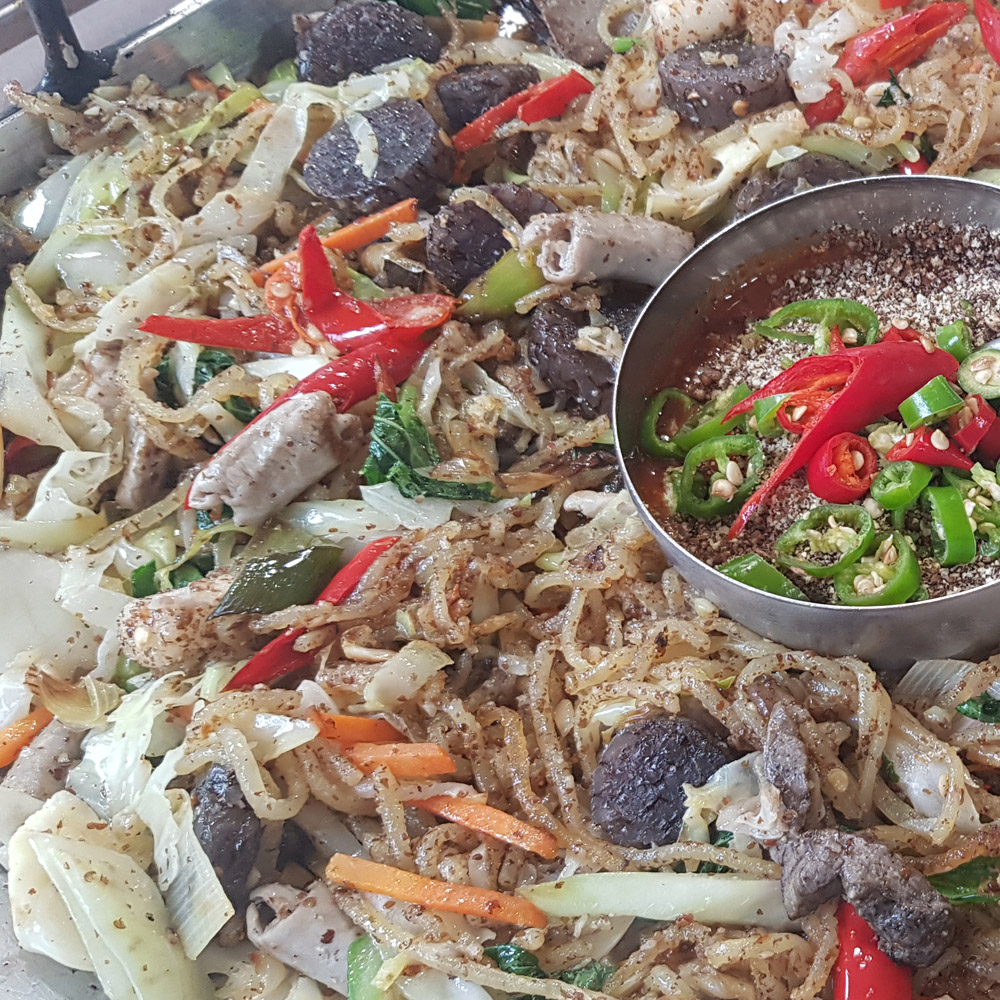 신림동 백순대 곱창 볶음 양념 호남집 신림 타운 택배 이미지 3