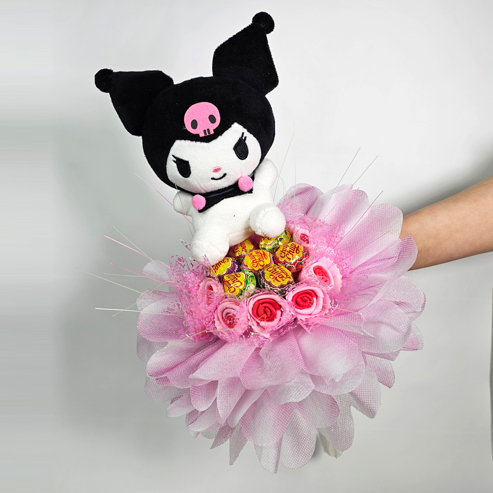 산리오 인형꽃다발 사탕부케 졸업식 입학식 시나모롤 마이멜로디 생일 꽃다발 비누꽃 선물 이미지 6