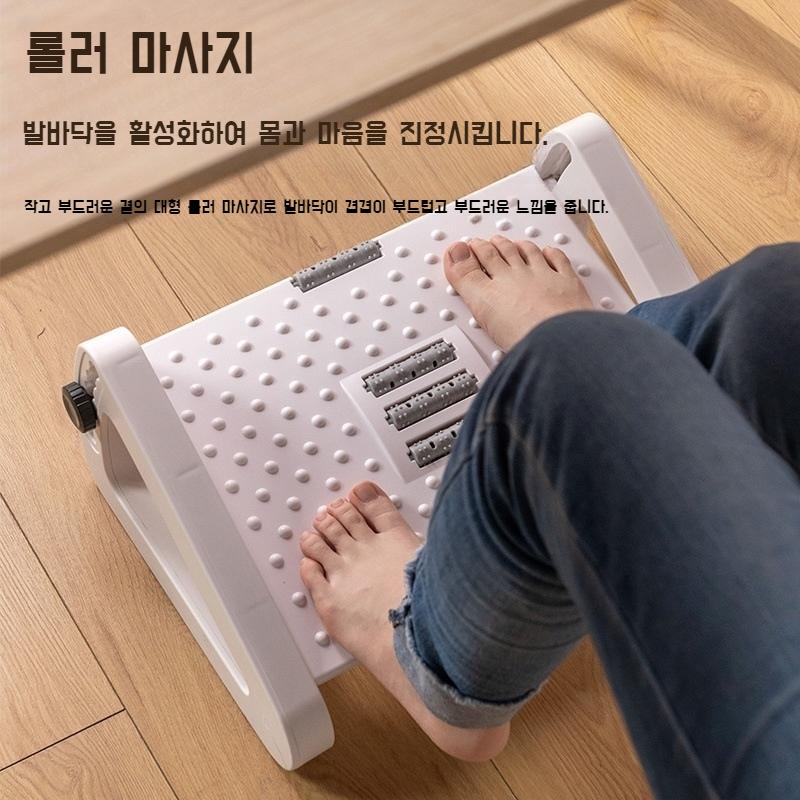 사무실 책상 발판 지압 발판 지압매트 롤러발판 - 상세 이미지 2