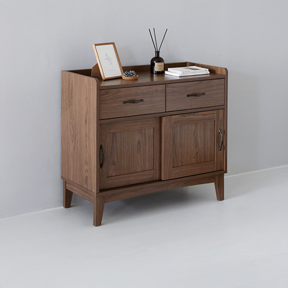 6056H 펨바 체스트 캐비넷 840x390x790mm, 2단, 브라운 3244.9811 이미지 8