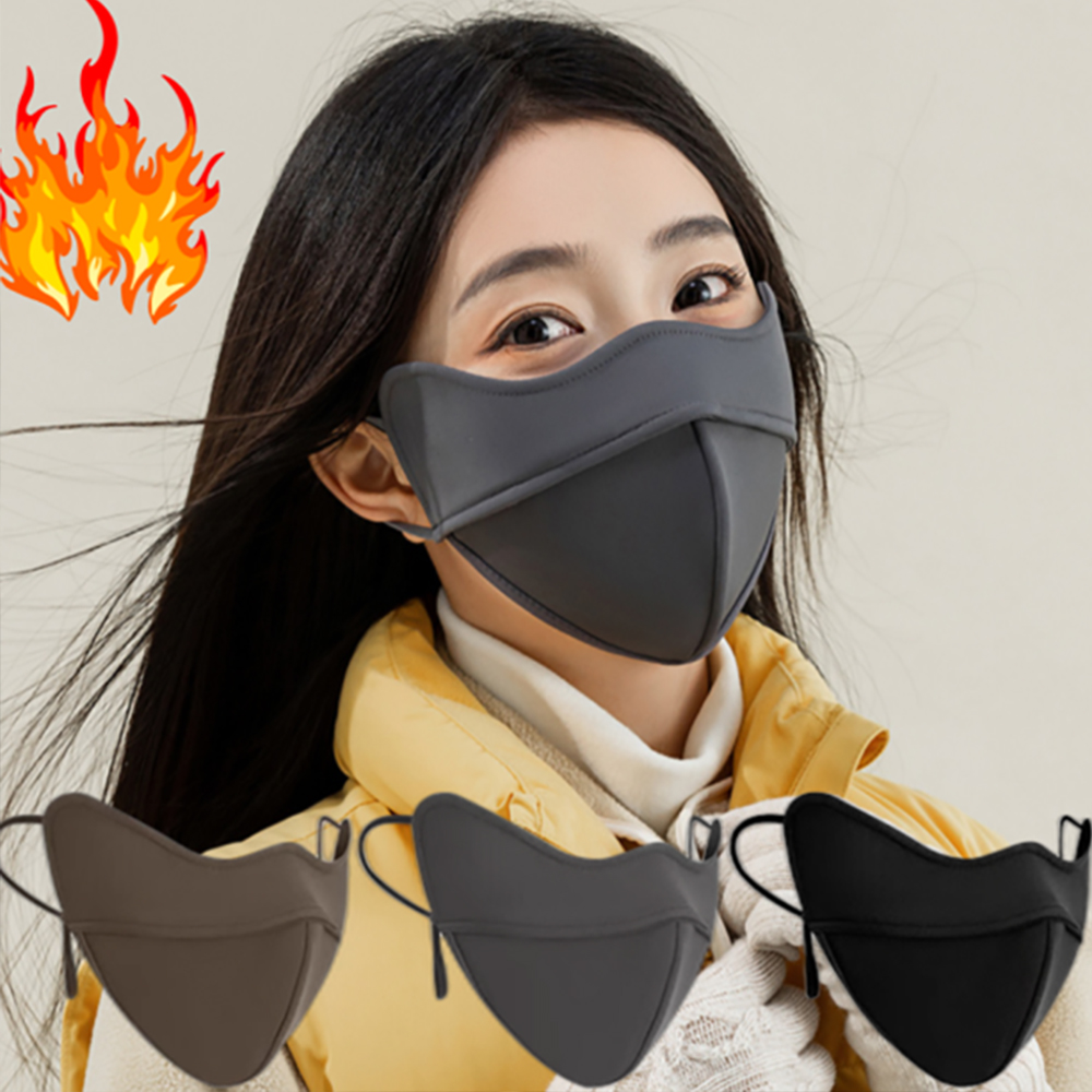 겨울 방한 마스크 얼굴 패션 여자 남자 등산 스키 페이스 안면 가리개 따뜻한 커버 따뜻한 - 상품 이미지