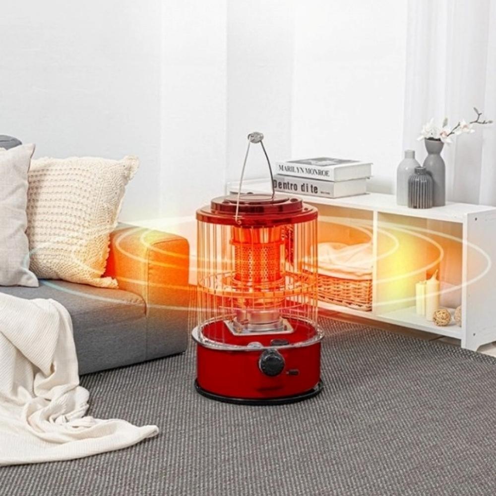 가정용석유난로 캠핑 간절기난로 거실용 심지식난로