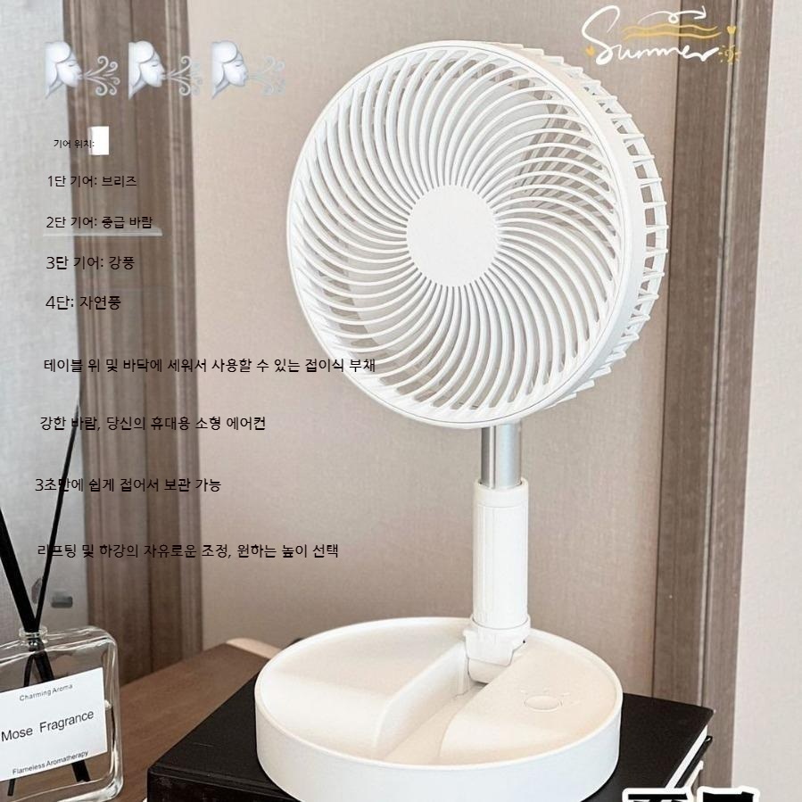 탁상용 스탠딩 선풍기 USB 선풍기 - 상세 이미지 2