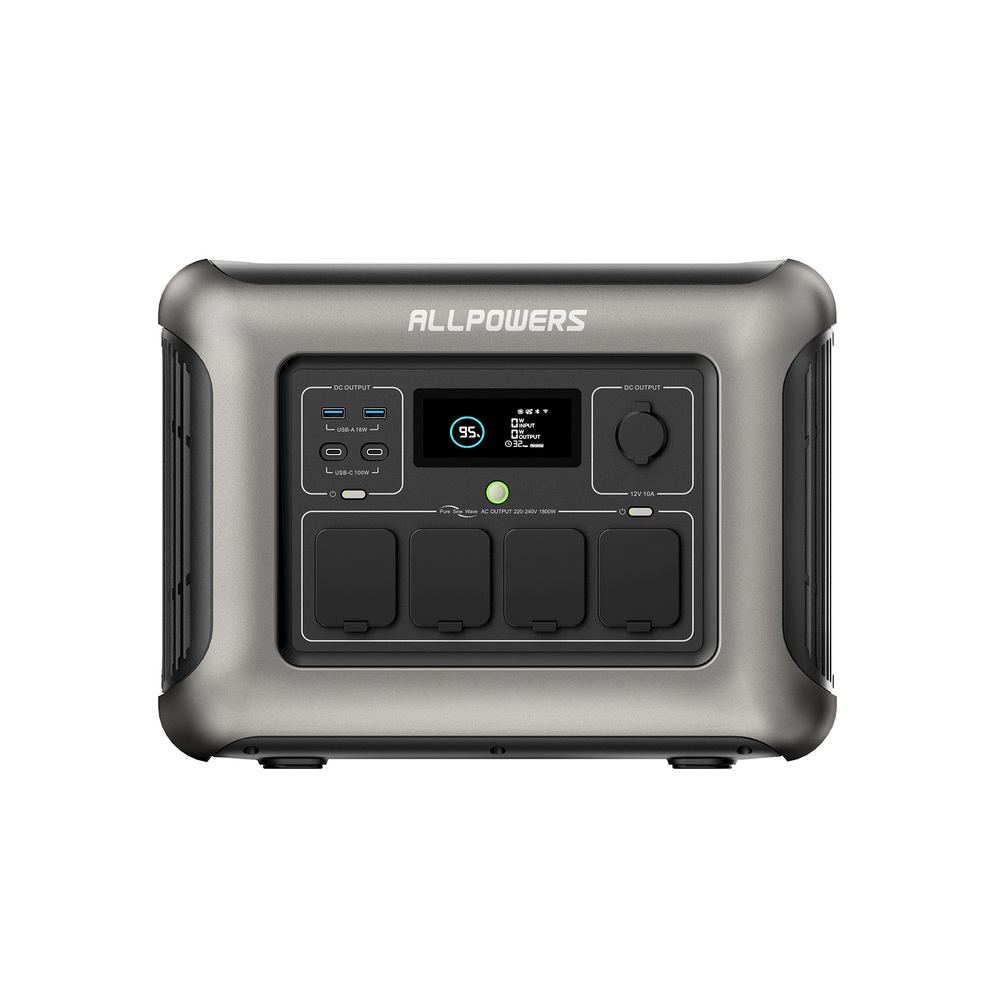 ALLPOWERS 대용량 파워뱅크 R1500 리튬 철 인산염 배터리  UPS 전원 공급 장치 - 상세 이미지 2