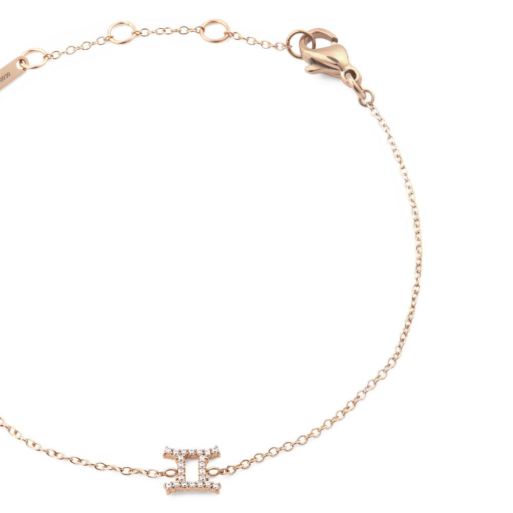 다니엘 웰링턴 CRYSTAL ZODIAC CHAIN BRACELET 별자리 큐빅팔찌