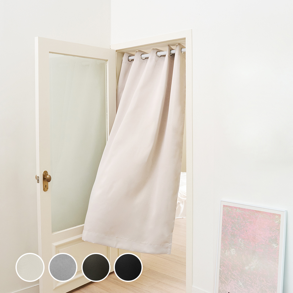 방한 방풍 현관 중문 암막커튼 6size / 압축봉 포함