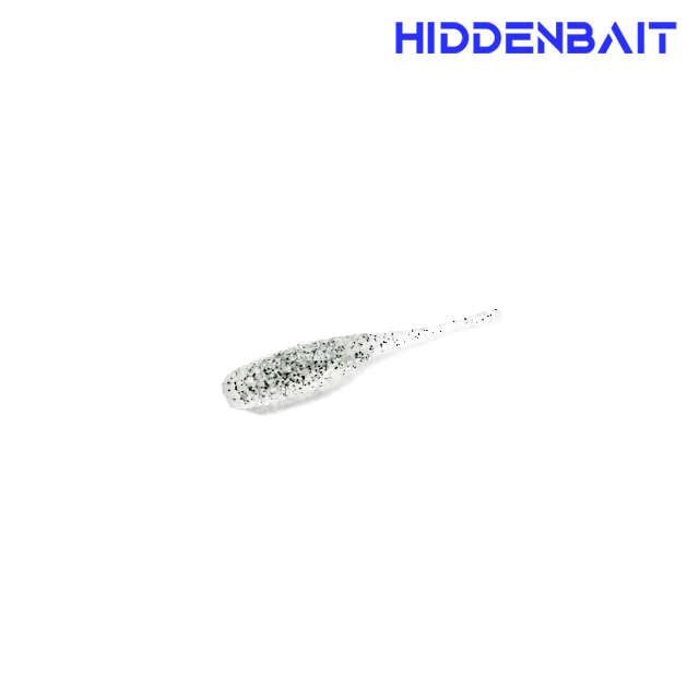 히든베이트 마브 볼락루어 송어웜 전갱이 락피쉬 아징웜 006 CLEAR BLACK, 4cm - 메인 이미지