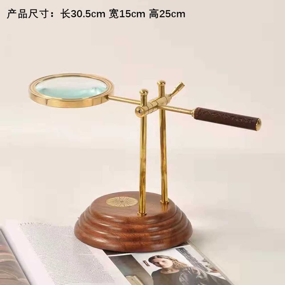 스탠드 확대경 탁상형 엔틱 노안 책상 고배율 휴대용 A - 상세 이미지 4
