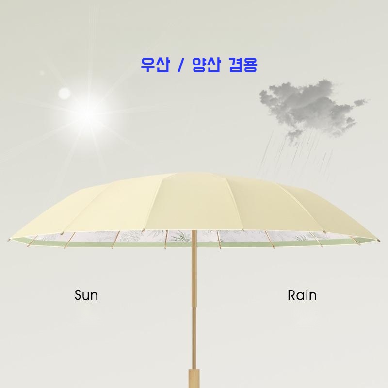 프랑스 복고풍 럭셔리 양산 자외선 UV 차단 고급양산 우산겸용 Murson Style - 상세 이미지 3