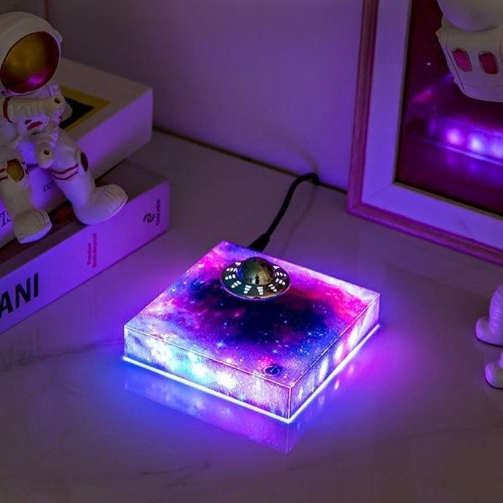 너무 신기한 자기 부상 UFO 선물 공중부양 UFO 우주과학 과학자 신기한 무드등 - 상세 이미지 2