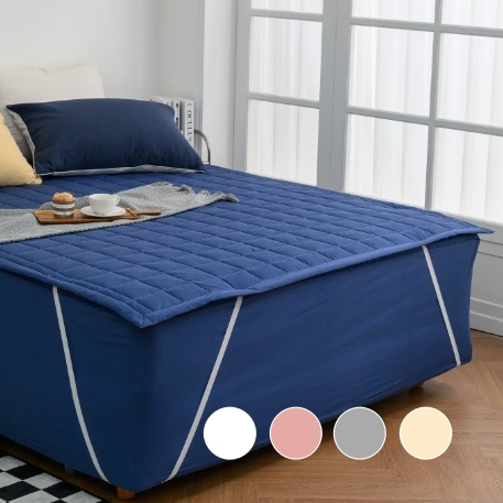 순면 침대패드 고정밴드 샤이니 40수 슈퍼싱글 SS