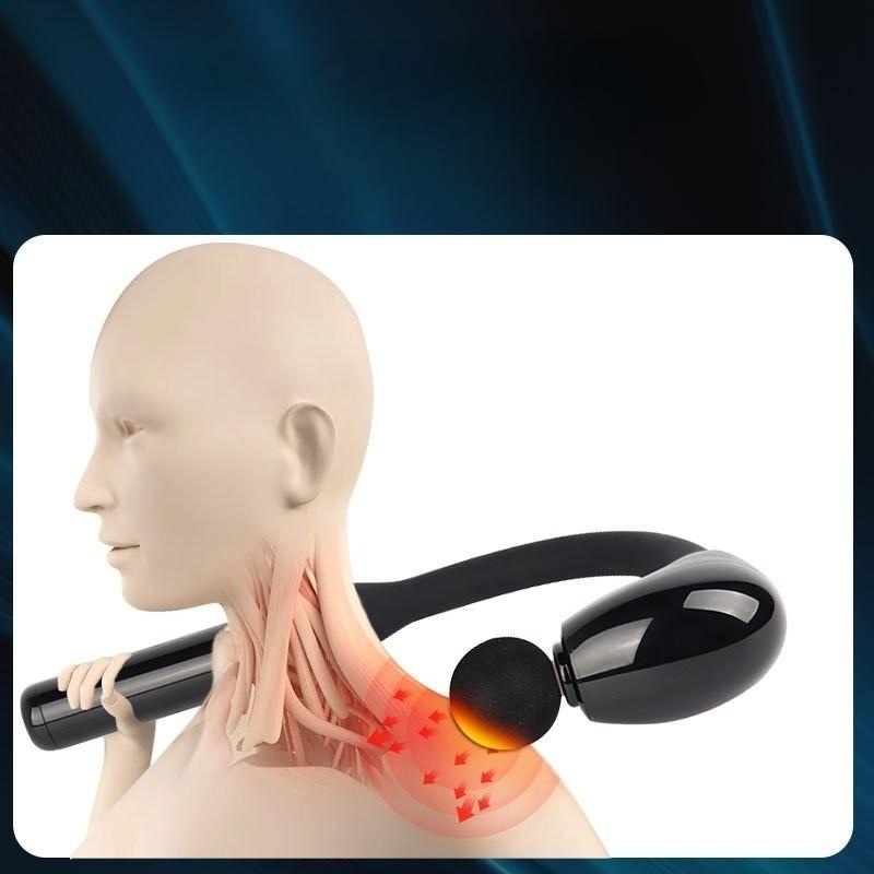 4 in 1 전동 효자 마사지 봉 고주파 어깨 허리 승모근 마사지기 어버이날 선물 - 상세 이미지 2