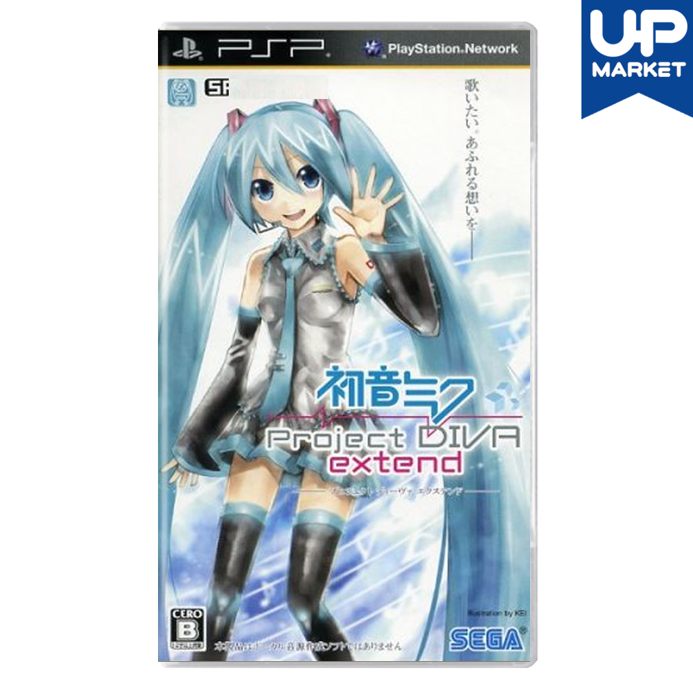 PSP 하츠네 미쿠 프로젝트 디바 익스텐드 일본판 일본어 중고
