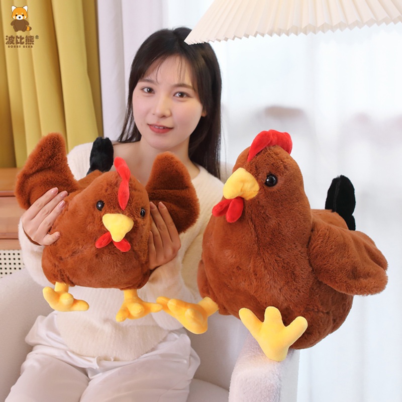 보들보들 닭 인형 카페인테리어 인형 생일선물 - 상세 이미지 2