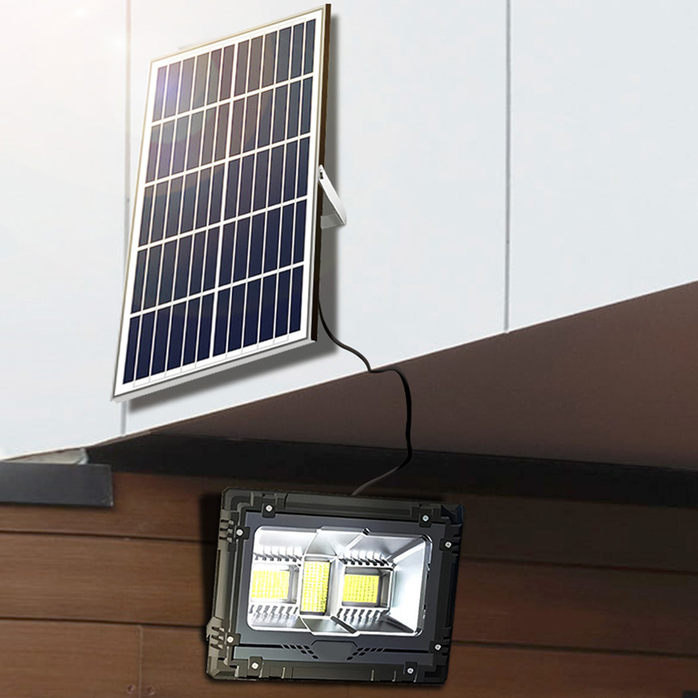 태양광 투광등 500W 태양열 조명 LED가로등 공원 아파트 실외 야적장 항만 공사장 설치 - 상세 이미지 5